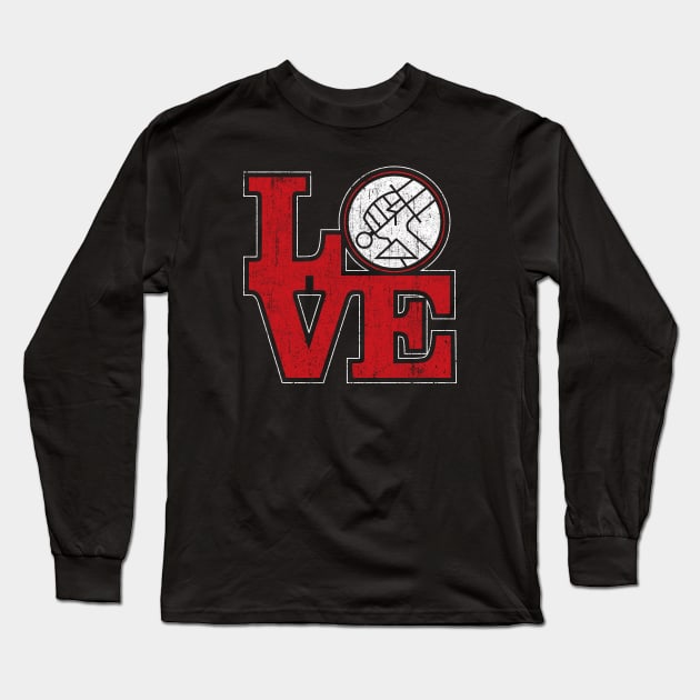 LOVE B.P.R.D. Long Sleeve T-Shirt by huckblade